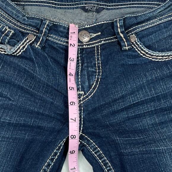 Silver Berkley Flap Low-Rise Straight Leg Jeans W29/L30 - Picture 9 of 10